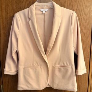 LC Lauren Conrad Light Peach Blazer
